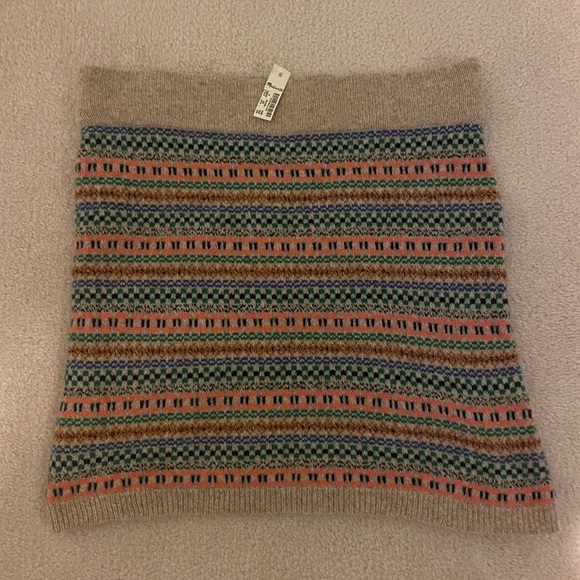 Madewell 100% merino wool y2k (2012) sweater skirt-small NWT - Picture 1 of 5